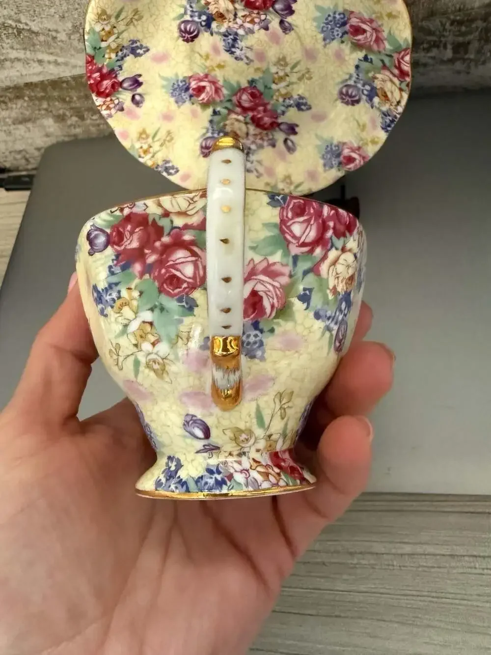Royal Cotswolds Chintz Cup and Saucer Set